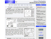 Tablet Screenshot of flex-graphics.com